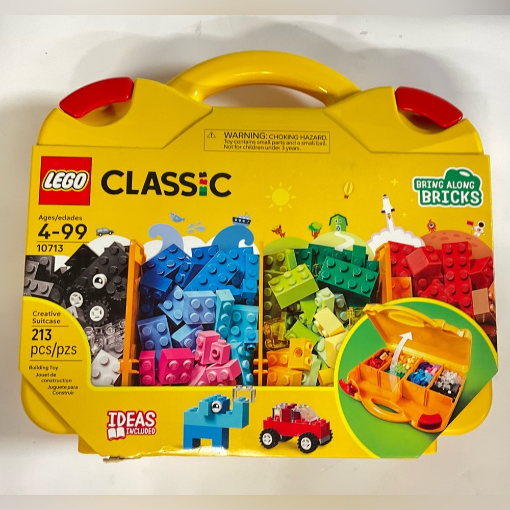 LEGO 10713 Classic Creative Suitcase Bricks BRAND NEW SEALED RETIRED